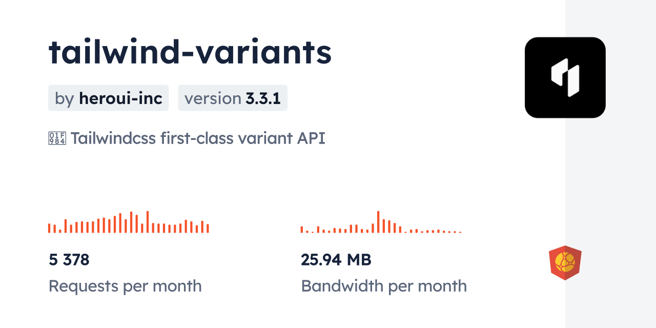 tailwind-variants CDN by jsDelivr - A CDN for npm and GitHub