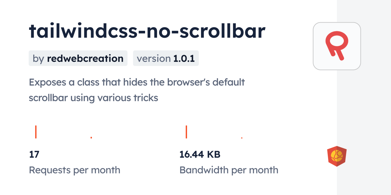 tailwindcss-no-scrollbar CDN by jsDelivr - A CDN for npm and GitHub