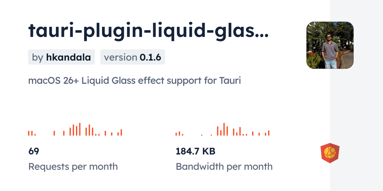 tauri-plugin-liquid-glass-api CDN by jsDelivr - A CDN for npm and GitHub