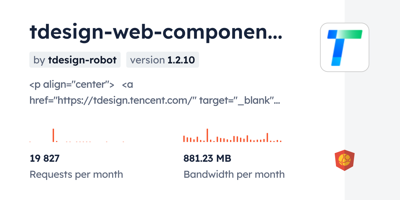 tdesign-web-components CDN by jsDelivr - A CDN for npm and GitHub
