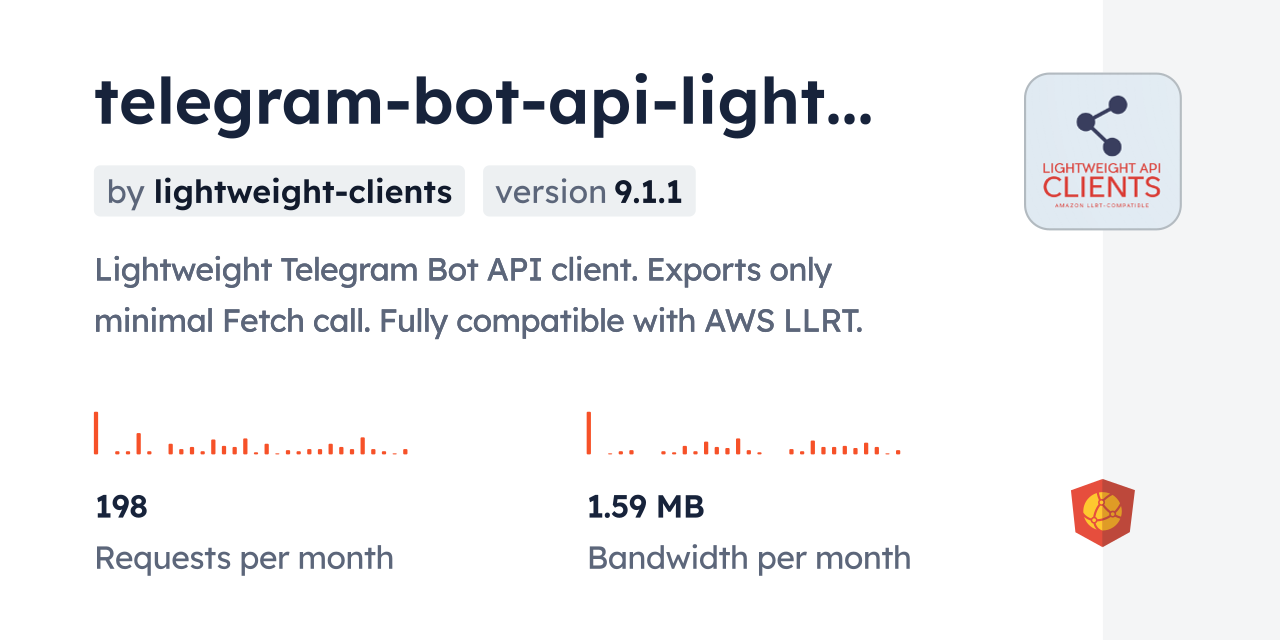 telegram-bot-api-lightweight-client CDN by jsDelivr - A CDN for npm and ...