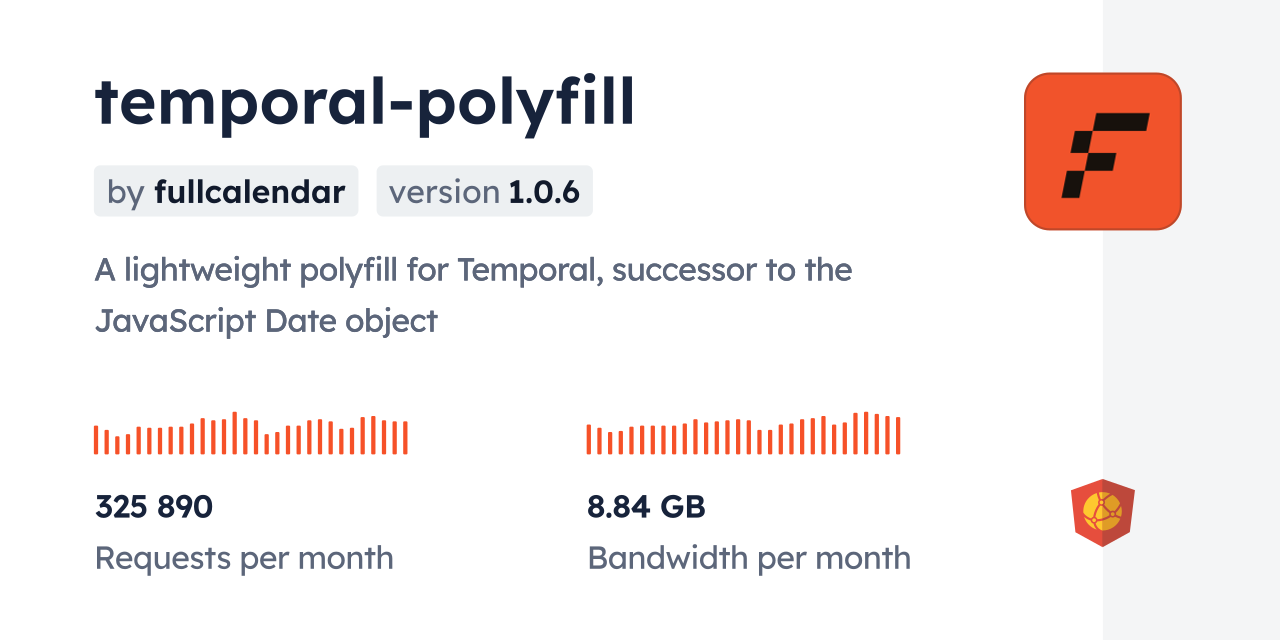 temporal-polyfill CDN by jsDelivr - A CDN for npm and GitHub