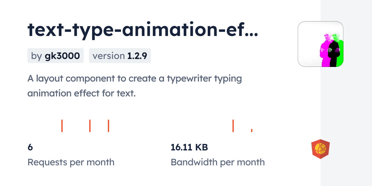 text-type-animation-effect-react CDN by jsDelivr - A CDN for npm and GitHub