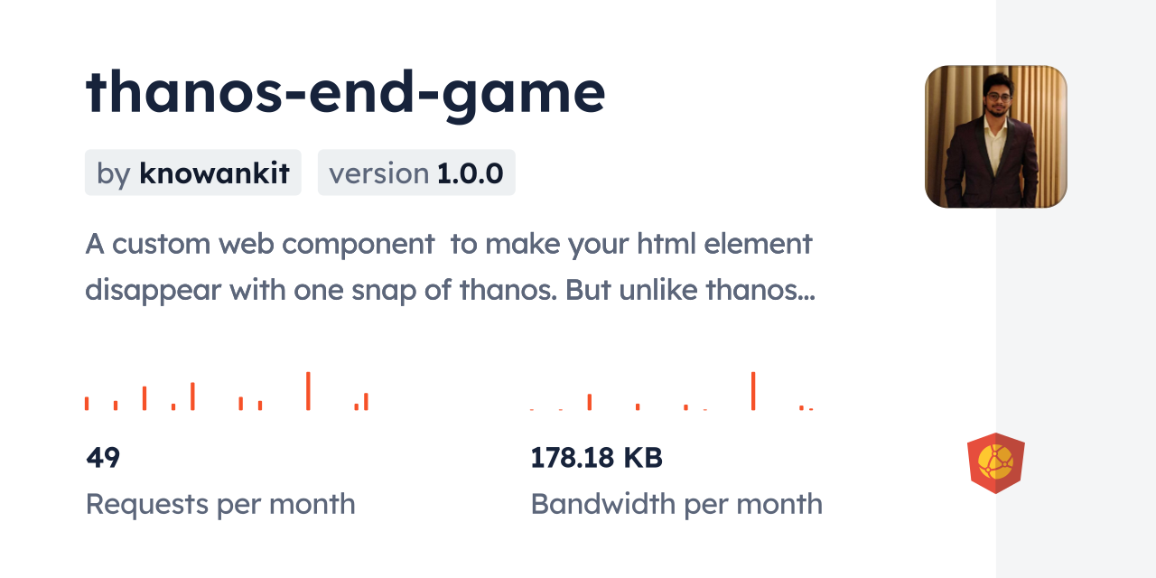thanos-end-game CDN by jsDelivr - A CDN for npm and GitHub