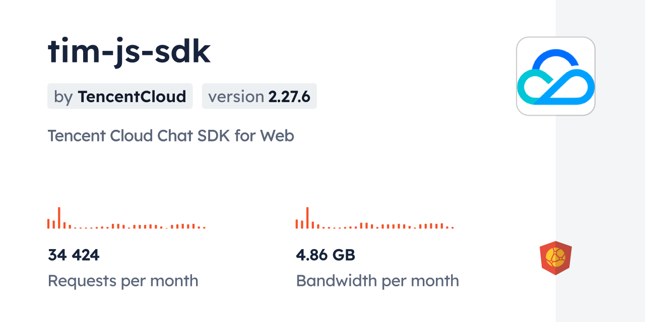 tim-js-sdk CDN by jsDelivr - A CDN for npm and GitHub