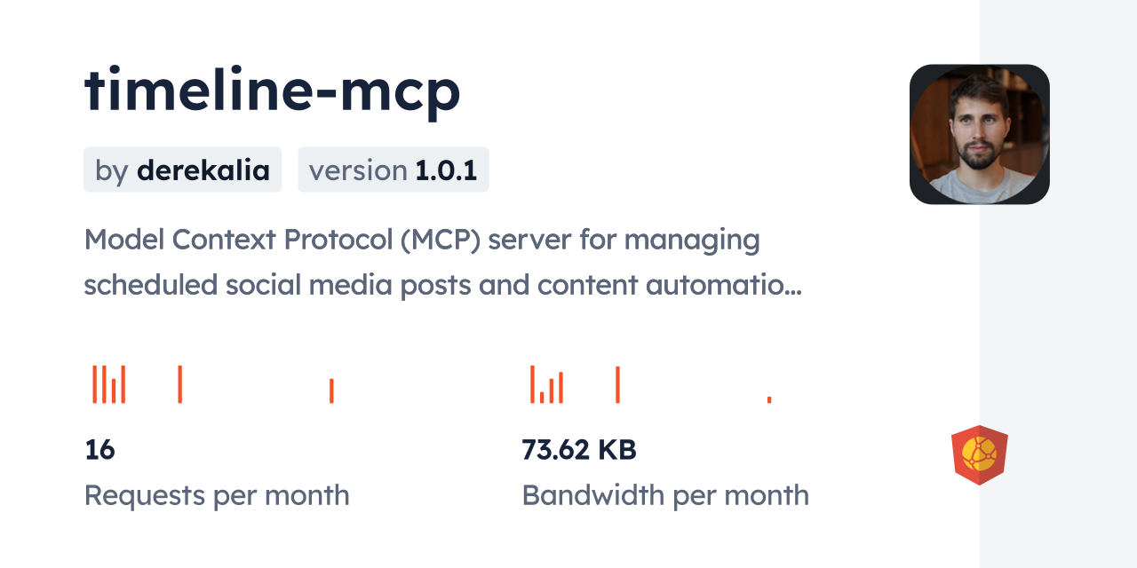 timeline-mcp CDN by jsDelivr - A CDN for npm and GitHub