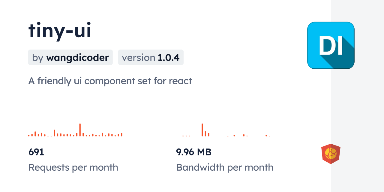 tiny-ui CDN by jsDelivr - A CDN for npm and GitHub