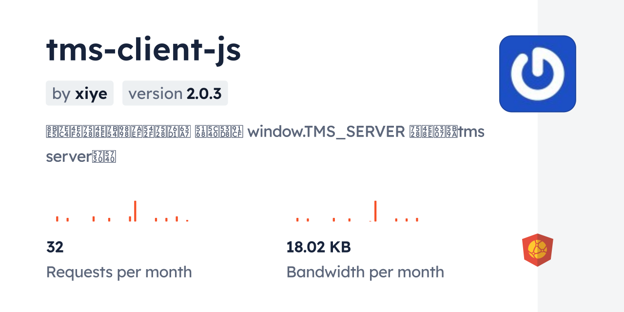 tms-client-js CDN by jsDelivr - A CDN for npm and GitHub