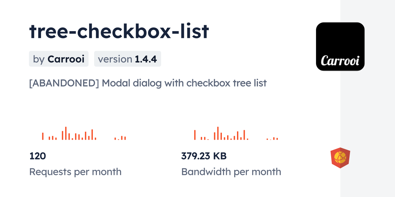 tree-checkbox-list CDN by jsDelivr - A CDN for npm and GitHub
