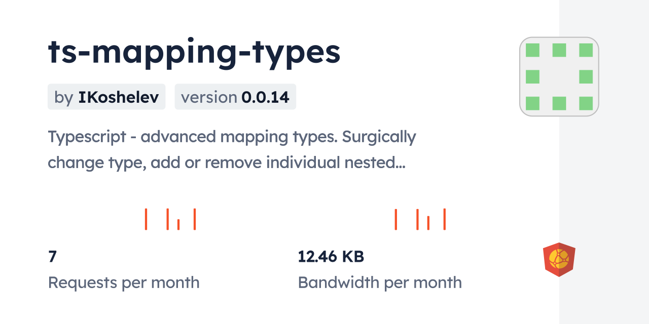 ts-mapping-types CDN by jsDelivr - A CDN for npm and GitHub