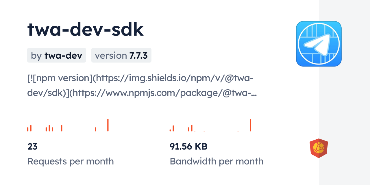 twa-dev-sdk CDN by jsDelivr - A CDN for npm and GitHub