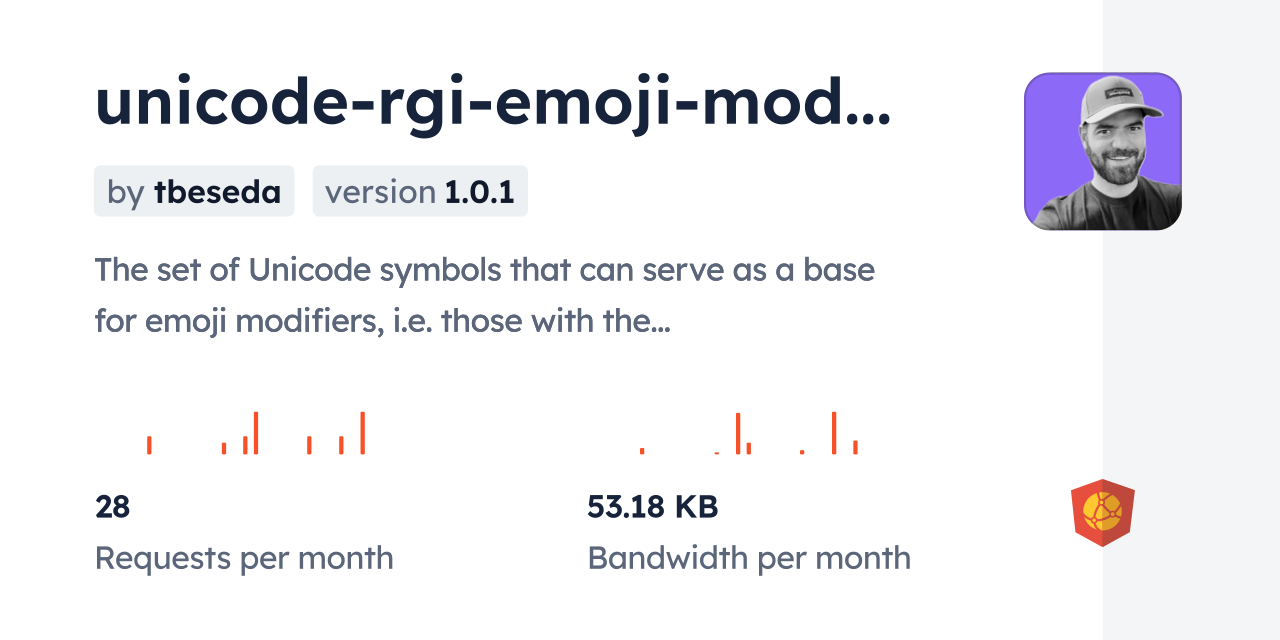 unicode-rgi-emoji-modifier-sequence CDN by jsDelivr - A CDN for npm and ...