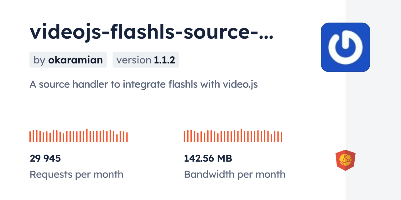 videojsflashlssourcehandler CDN by jsDelivr A CDN for npm and GitHub