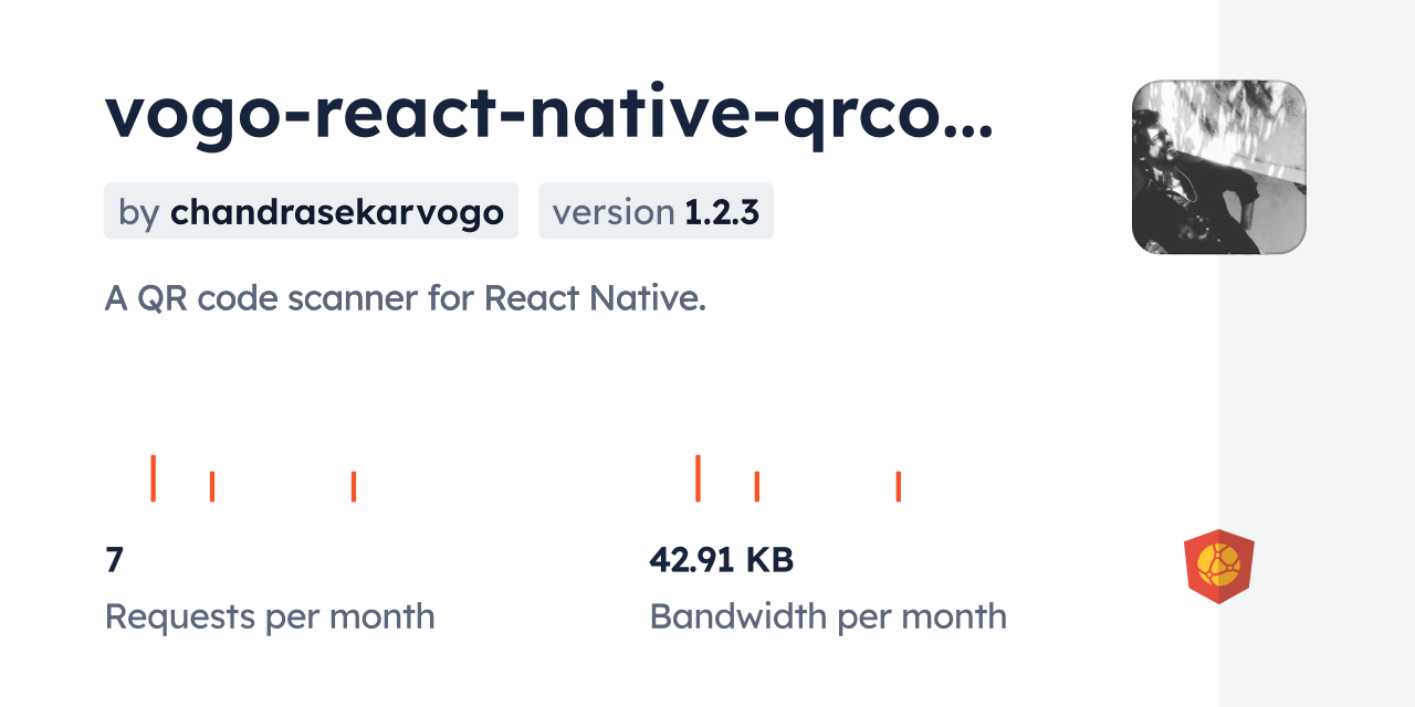 vogoreactnativeqrcodescanner CDN by jsDelivr A CDN for npm and GitHub