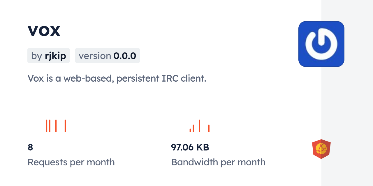 vox CDN by jsDelivr - A CDN for npm and GitHub