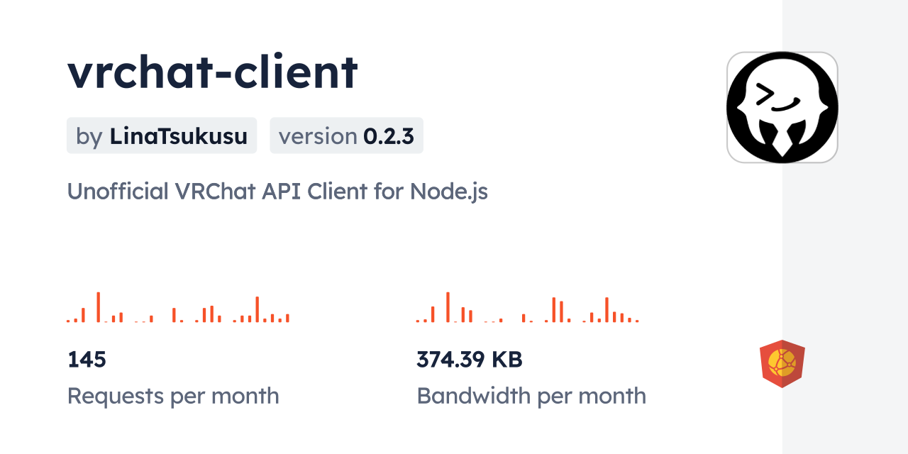 vrchat-client CDN by jsDelivr - A CDN for npm and GitHub
