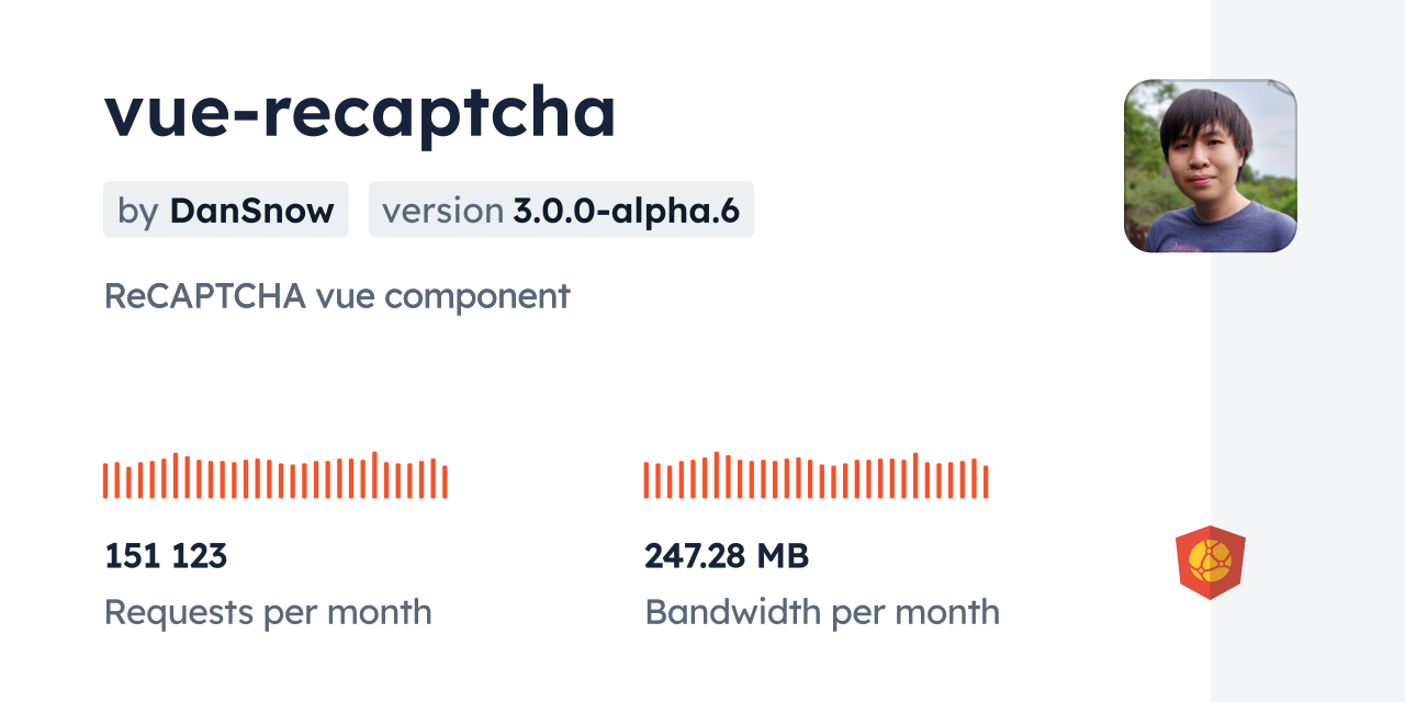 vue-recaptcha CDN by jsDelivr - A CDN for npm and GitHub