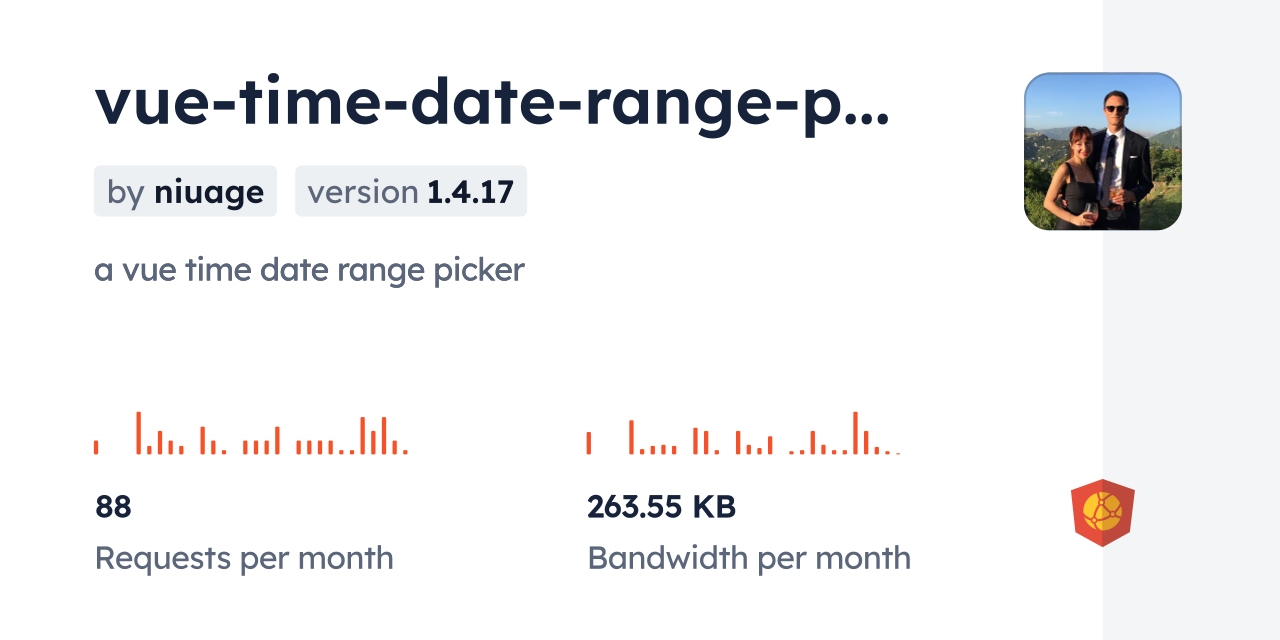 vue-time-date-range-picker-vue3 CDN by jsDelivr - A CDN for npm and GitHub