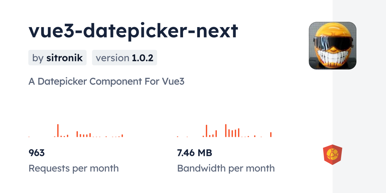 vue3-datepicker-next CDN by jsDelivr - A CDN for npm and GitHub