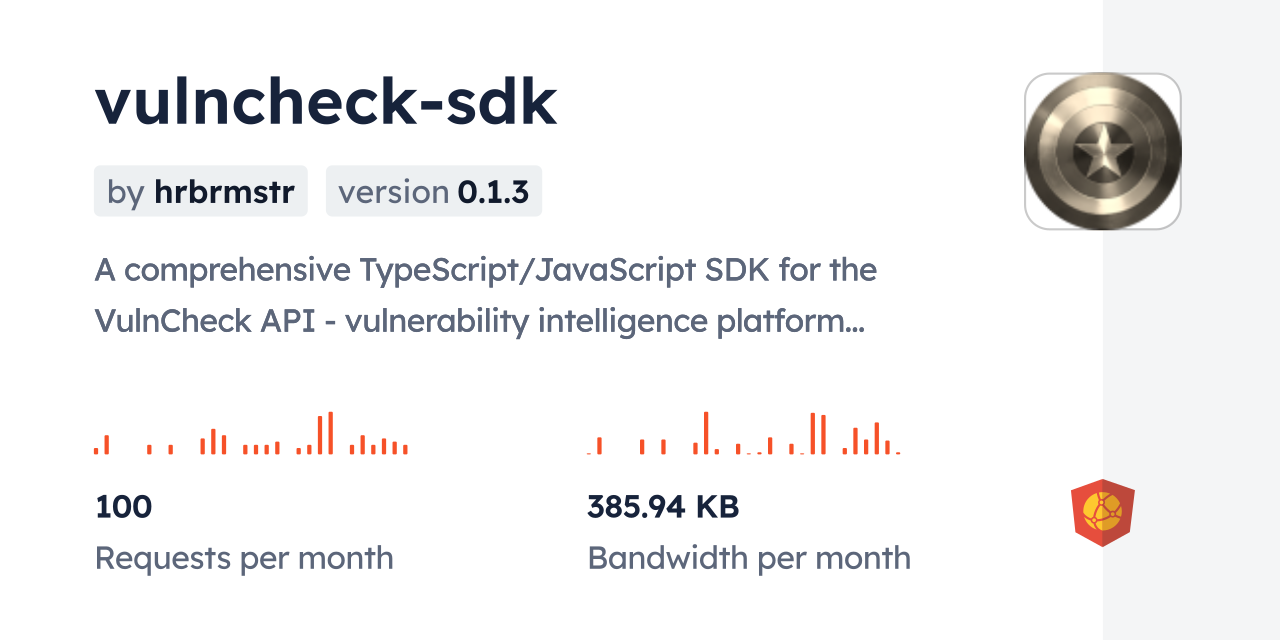 vulncheck-sdk CDN by jsDelivr - A CDN for npm and GitHub