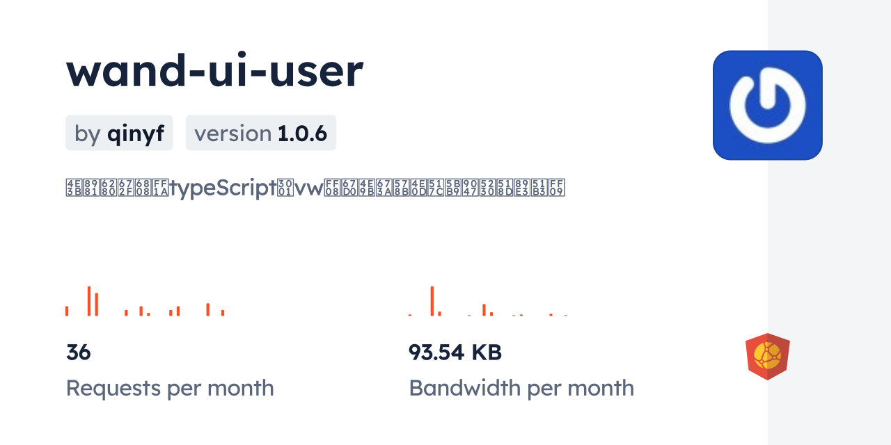 wand-ui-user CDN by jsDelivr - A CDN for npm and GitHub