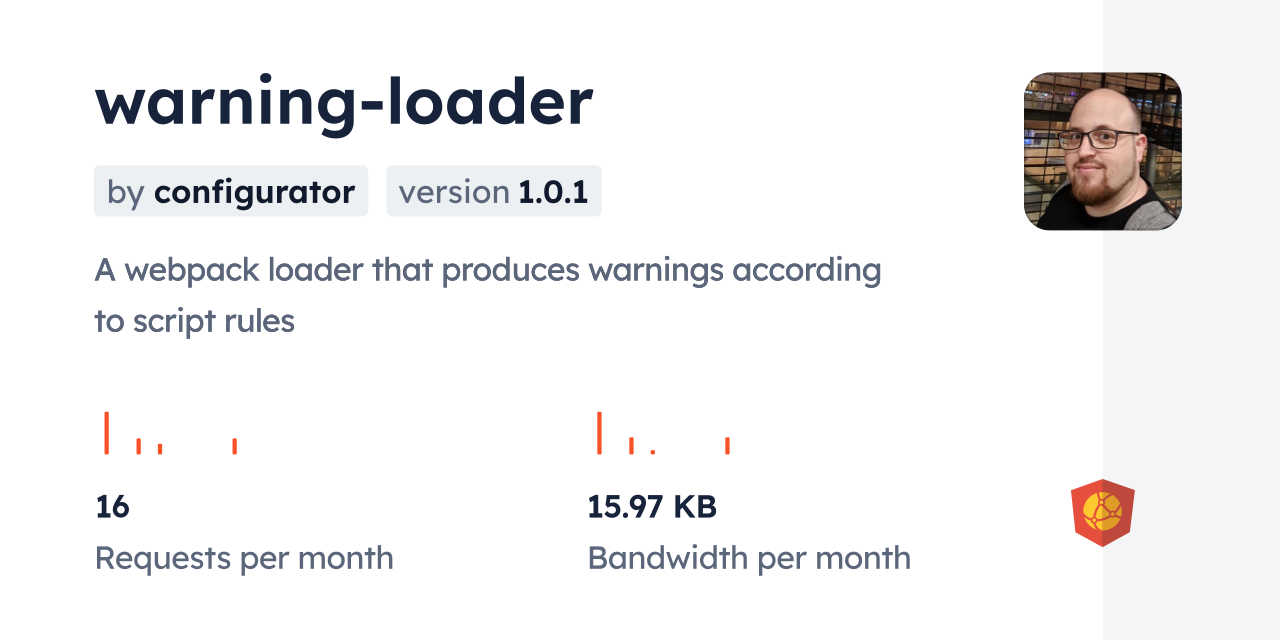 warning-loader CDN by jsDelivr - A CDN for npm and GitHub