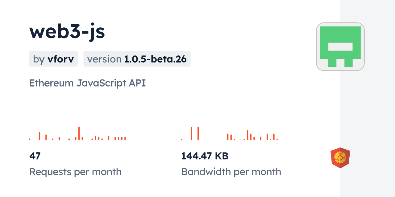 web3-js CDN by jsDelivr - A CDN for npm and GitHub