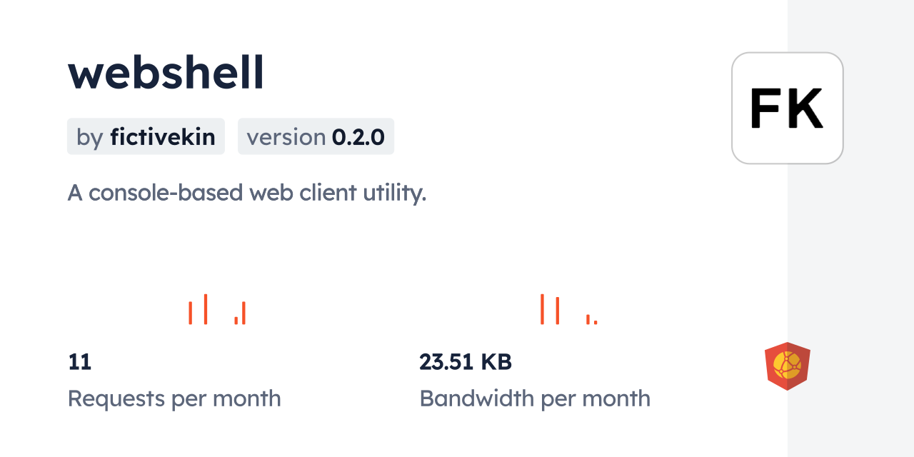 webshell CDN by jsDelivr - A CDN for npm and GitHub