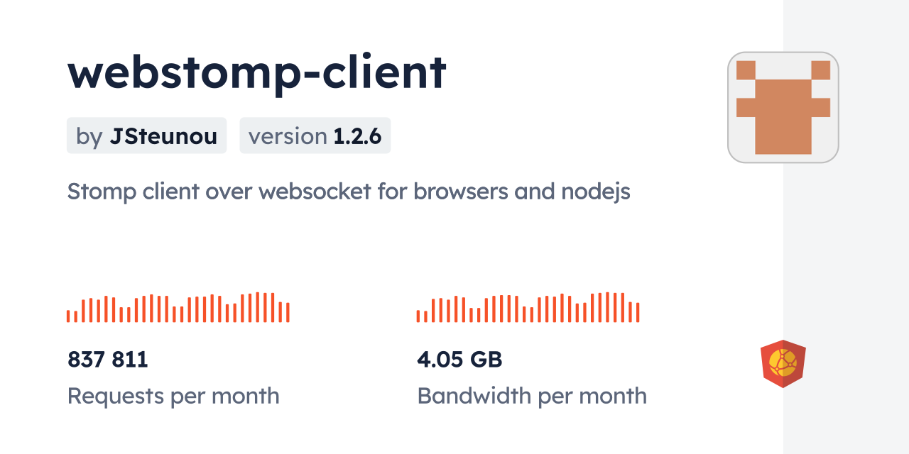 webstomp-client CDN by jsDelivr - A CDN for npm and GitHub