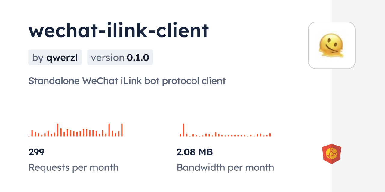 wechat-ilink-client CDN by jsDelivr - A CDN for npm and GitHub