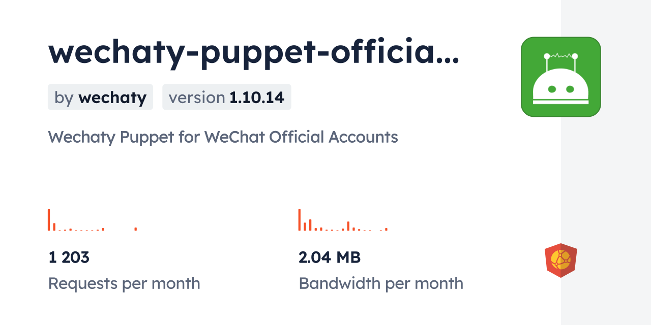 wechaty-puppet-official-account CDN by jsDelivr - A CDN for npm and GitHub