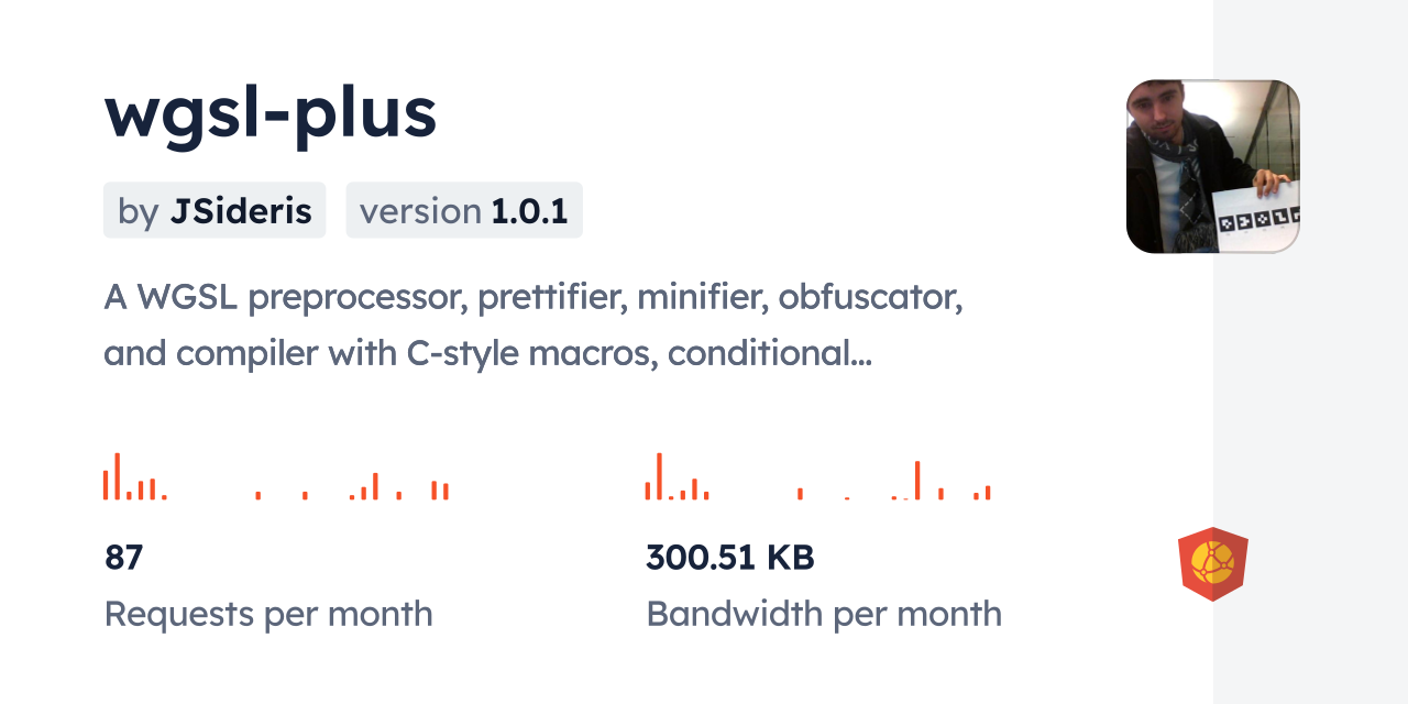 wgsl-plus CDN by jsDelivr - A CDN for npm and GitHub