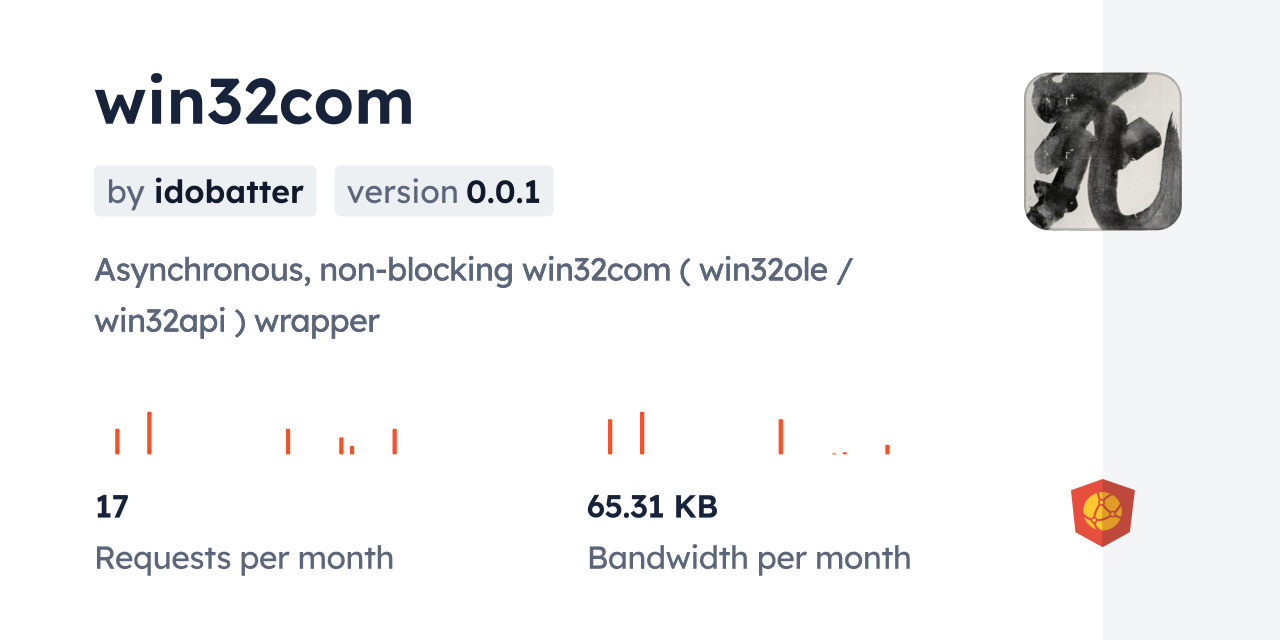 win32com CDN by jsDelivr - A CDN for npm and GitHub