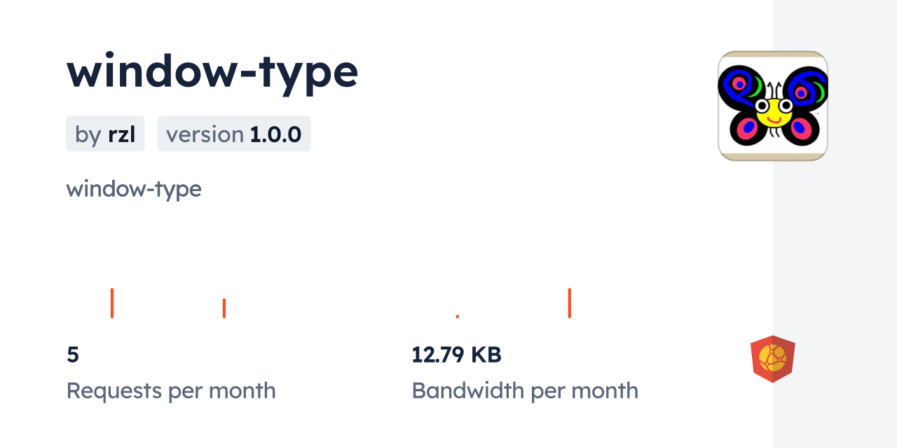 window-type CDN by jsDelivr - A CDN for npm and GitHub