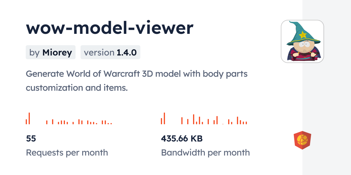 wow-model-viewer CDN by jsDelivr - A CDN for npm and GitHub