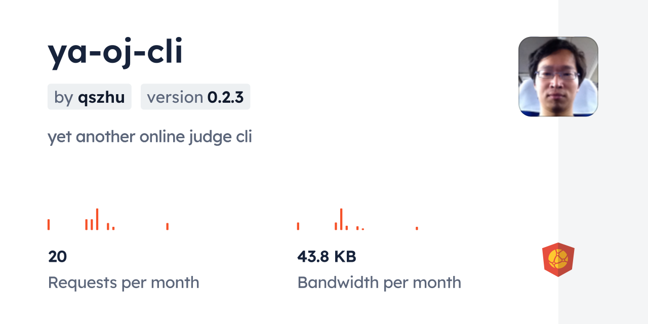 ya-oj-cli CDN by jsDelivr - A CDN for npm and GitHub