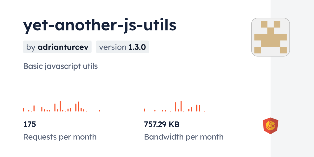 yet-another-js-utils CDN by jsDelivr - A CDN for npm and GitHub