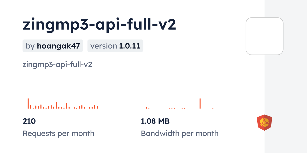 zingmp3-api-full-v2 CDN by jsDelivr - A CDN for npm and GitHub